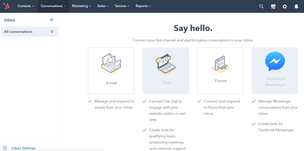 hubspot conversations setup